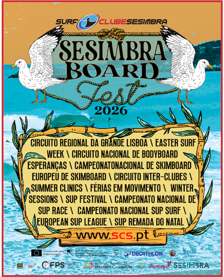 Sesimbra Board Fest 2026: O Calendário Épico que une as Ondas de Sesimbra e da Caparica