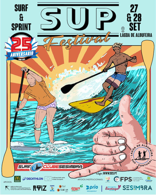 Inscrições abertas para os Campeonatos Nacionais de SUP Race Sprint e SUP Surf