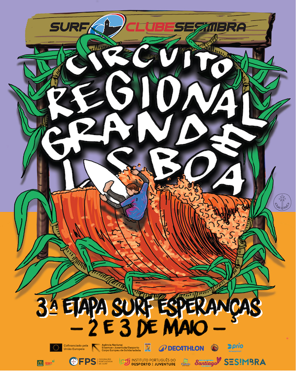 🌊 Inscrições Abertas: Sesimbra recebe a etapa decisiva do Circuito Regional de Surf da Grande Lisboa