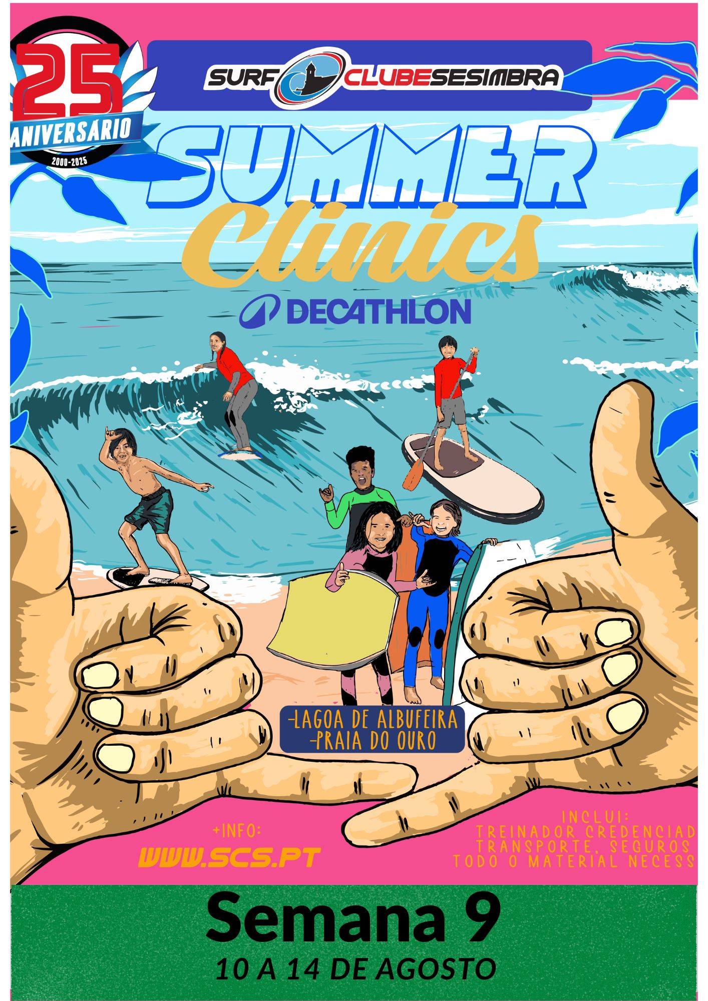 Summer Clinics - Semana 9 - 10 a 14 de agosto