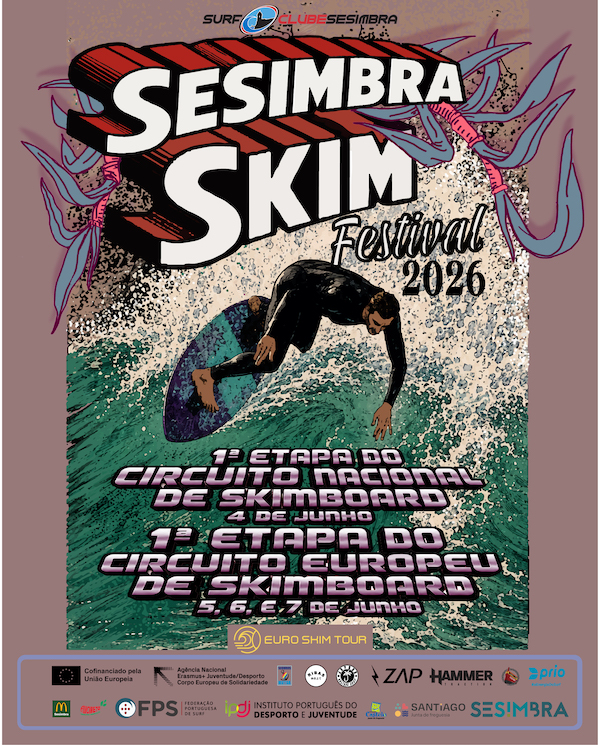 🌊 É AMANHÃ! Arranca o Sesimbra Skim Festival 2026 com o Circuito Nacional! 🌊