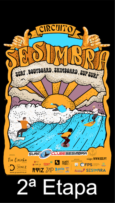 Inscrições Abertas para a 2ª Etapa do Circuito de Sesimbra de Surf, Bodyboard, Skimboard e SUP Surf