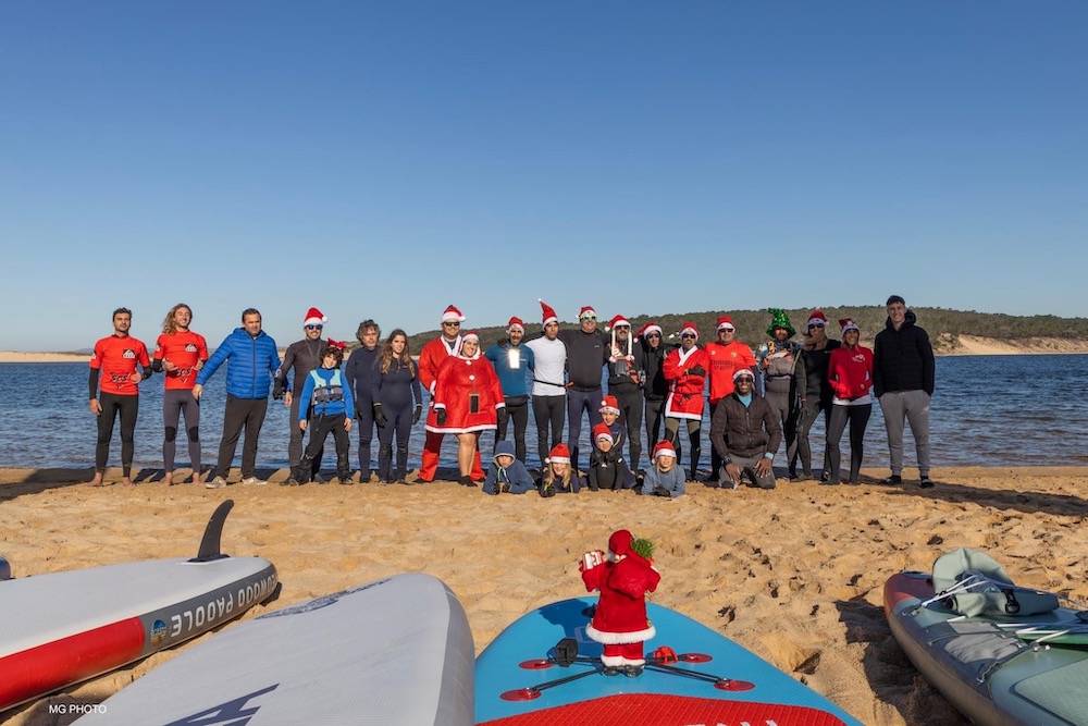 As Remadas do Natal em Stand-Up Paddle Boarding, realizadas nos dias 16 e 17 de dezembro, foram um sucesso!