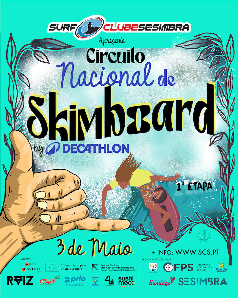 Circuito Nacional de Skimboard arranca em Sesimbra no dia 3 de maio