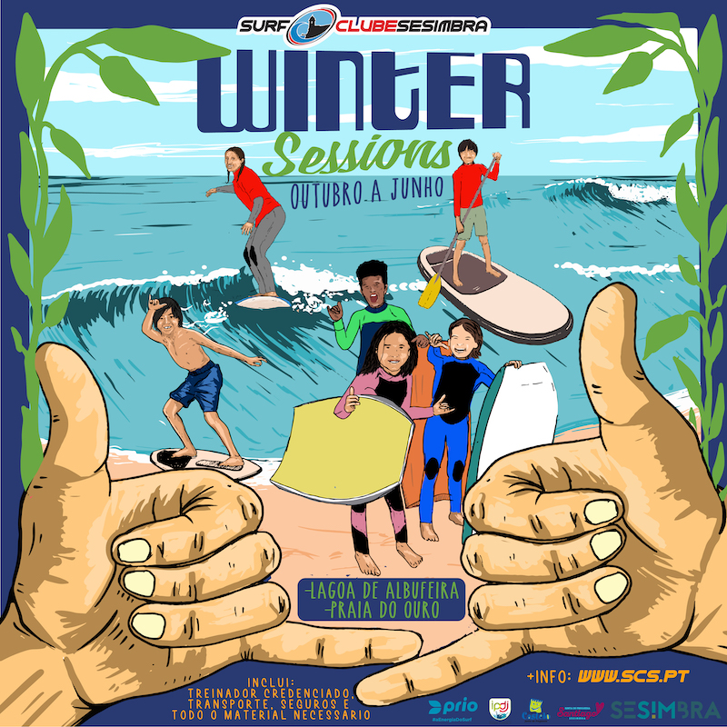 O Surf Clube de Sesimbra anuncia o seu programa "Winter Sessions" para a temporada de outubro até o final de junho do próximo ano.