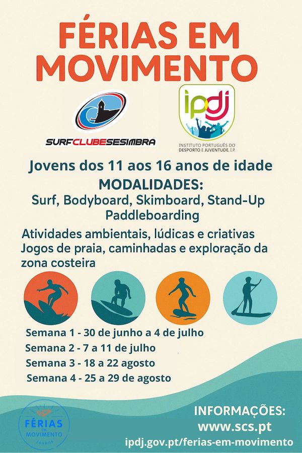 Férias em Movimento - O Programa de Férias para ti e para os teus amigos.