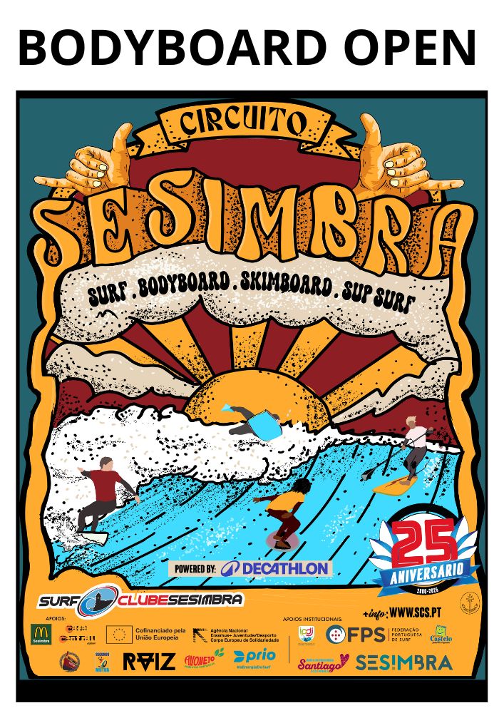  Inscrição Circuito de Sesimbra - 2ª Etapa - Bodyboard Open