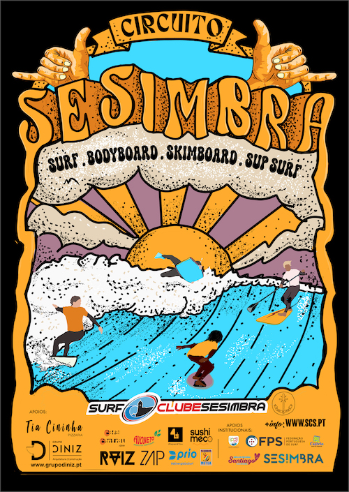  Inscrição no Circuito de Sesimbra - 1ª Etapa - Skimboard Feminino