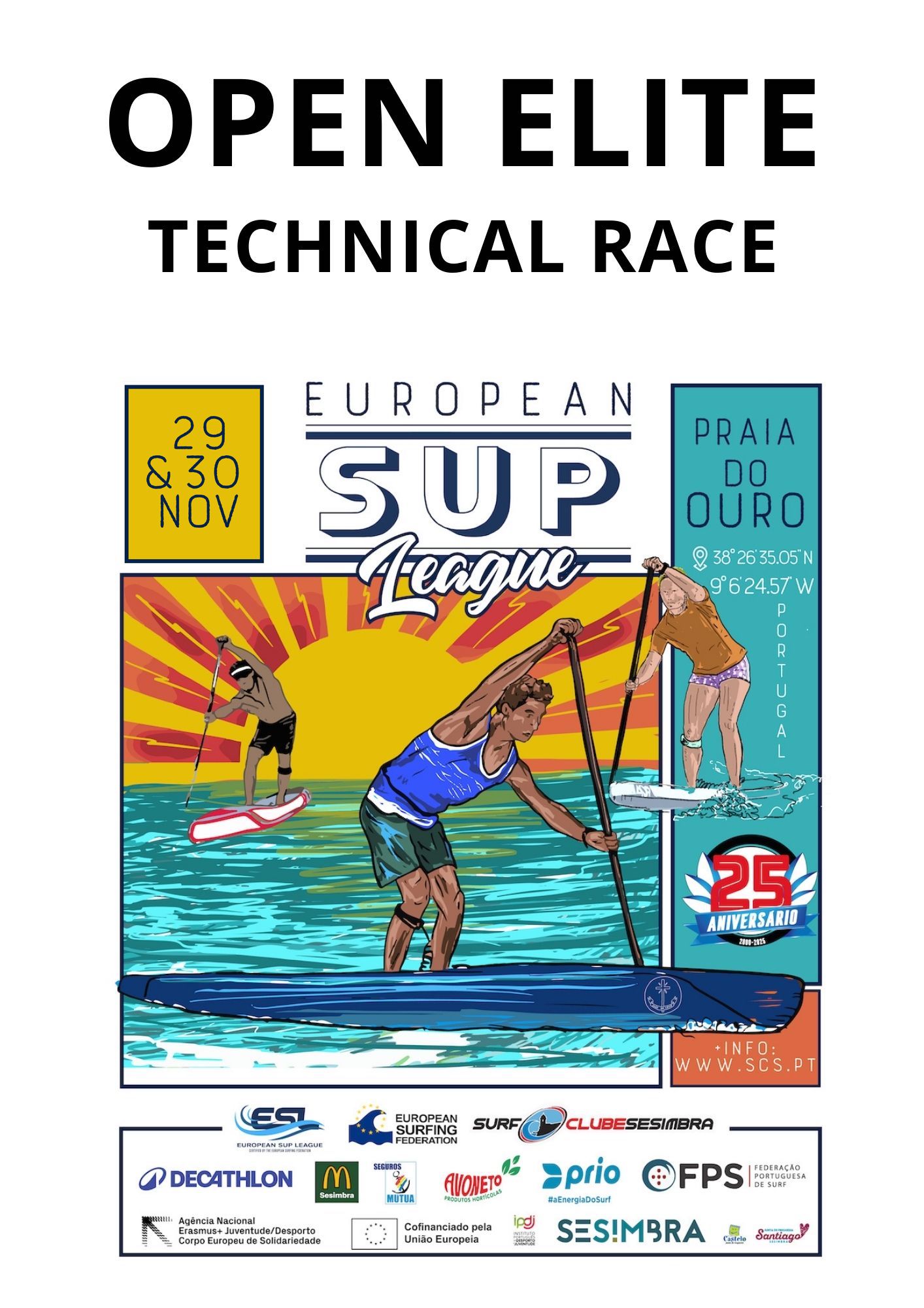  Registration ESL - OPEN ELITE - Technical Race