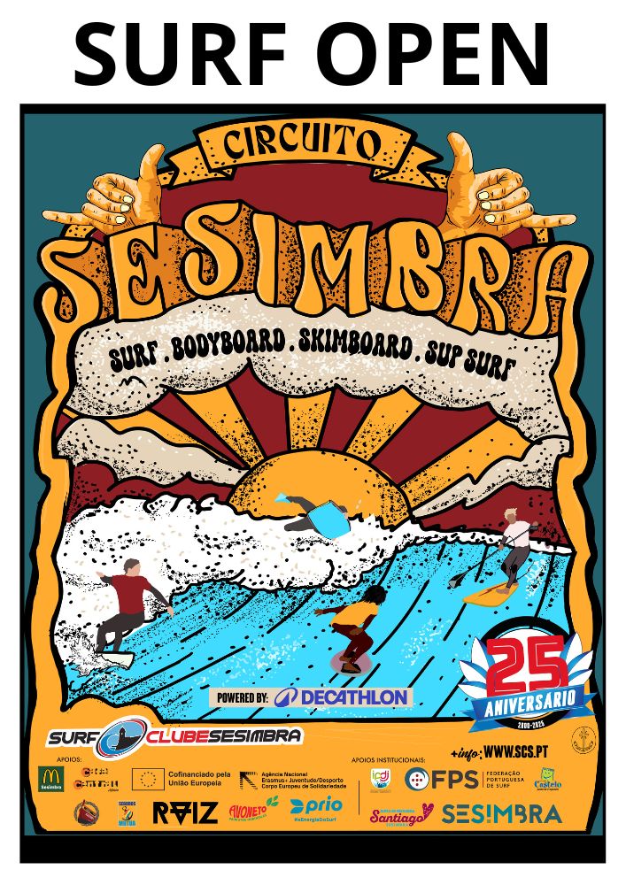  Inscrição Circuito de Sesimbra - 3ª Etapa - SURF OPEN